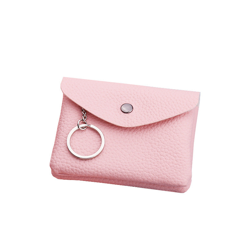 Women's Simple Pocket Small Mini Zipper Purses