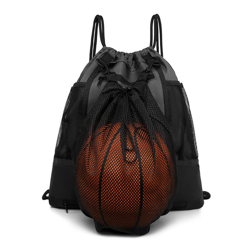 Sacs à dos de sport indépendants et détachables avec cordon de serrage pour basket-ball, football, volley-ball