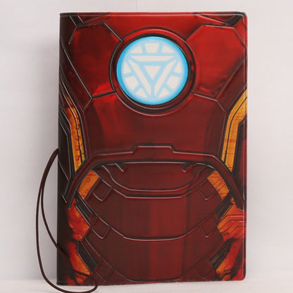 Iron Man Short Cartoon Passport Cover Id Package