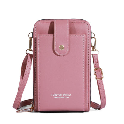 Women's Cell Korean Fashion Solid Color One Bags