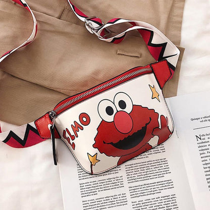 Sacs banane tendance pour femmes, motif punk, Sesame Street