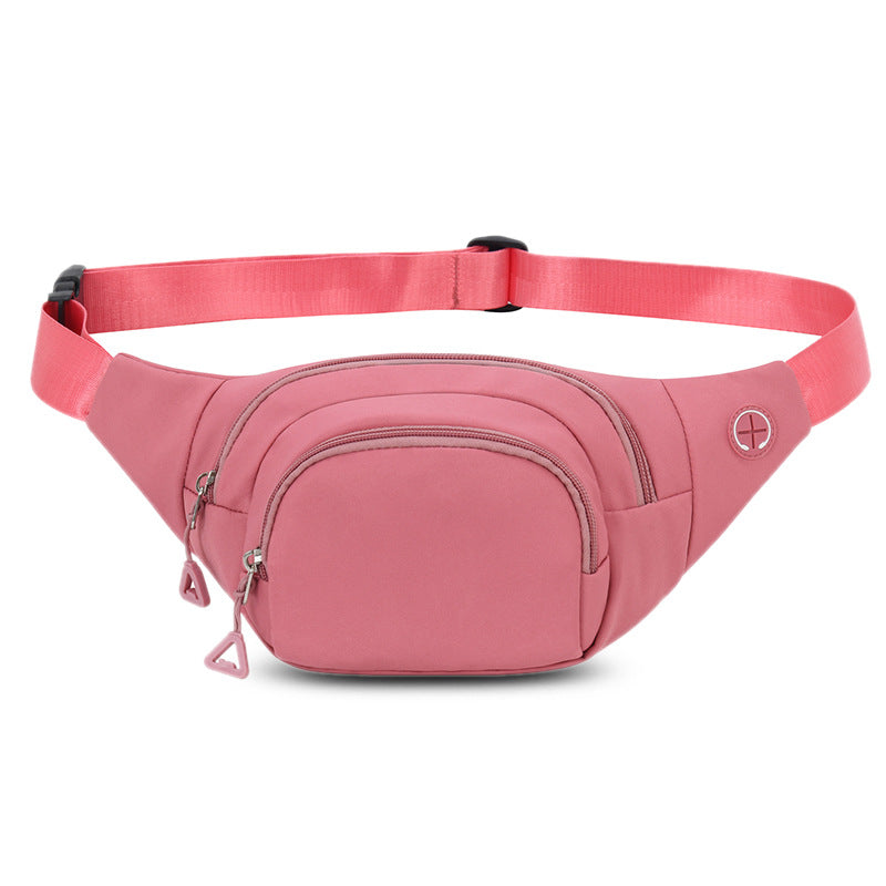 Women's Leisure Fashion Large Capacity Mobile Contrast Waist Packs