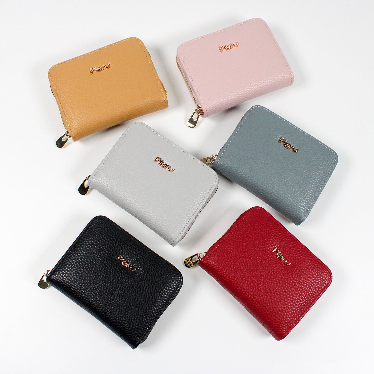 Women's Zipper Short Fashion Multiple Slots Business Coin Purses