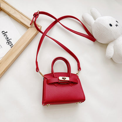 Fashion Mini Decorative Korean Simple Western Children's Shoulder Bags