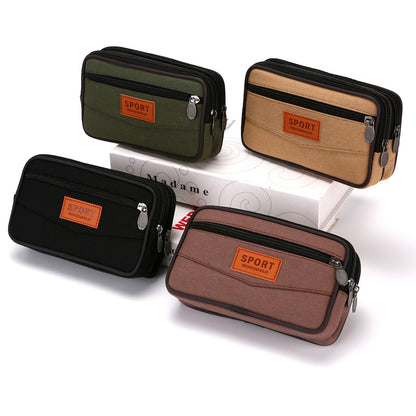 Oversized Canvas Mobile Construction Site Work Phone Bags