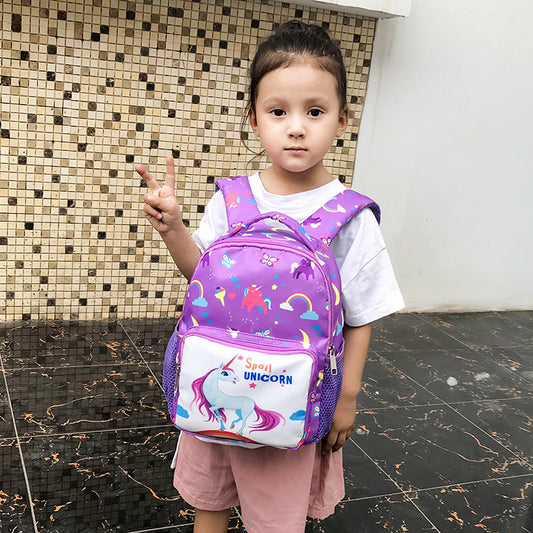 Sacs d'école pour enfants, élégants et charmants, avec motif de licorne mignonne, pour écoliers du primaire