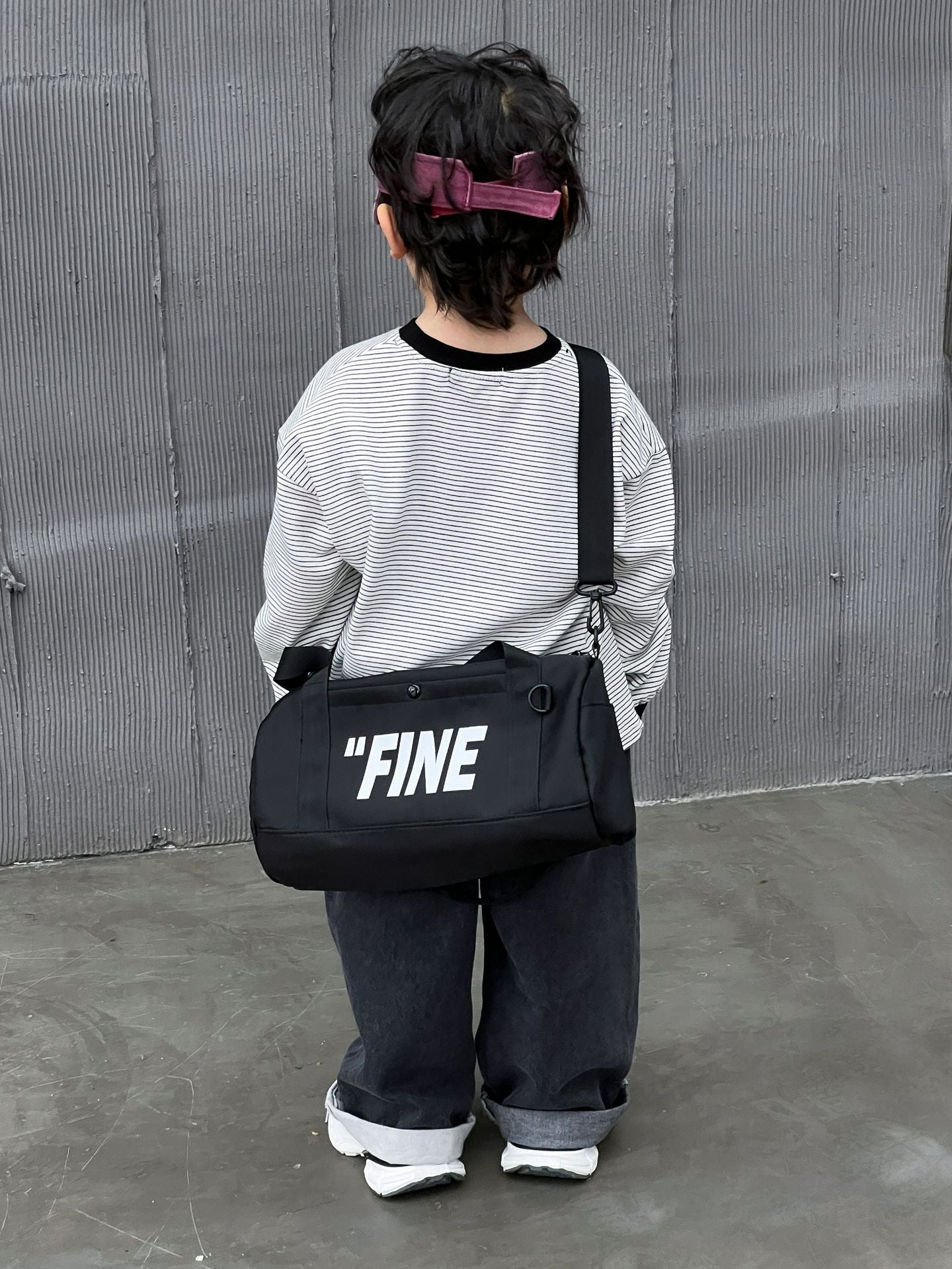 Children's Trendy Cool Korean Large Capacity Children's Shoulder Bags