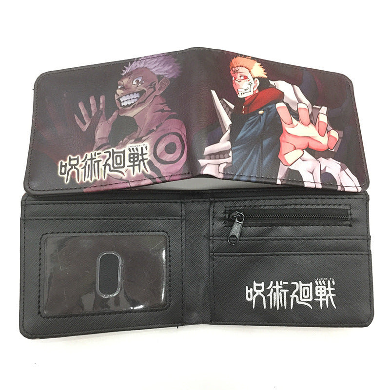 Stick Five Wu Leather Printed Spell Back Ladies Wallets