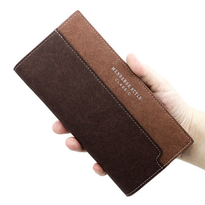 Men's Korean Long Fashion Large Capacity Clutch Men's Wallets