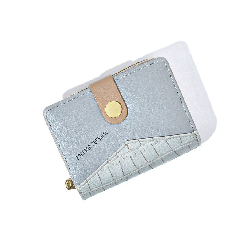 Women's Trendy Large Capacity Zipper Hasp Simple Ladies Wallets