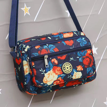 Flower Cloth Mummy Waterproof Oxford Hair Crossbody Bags