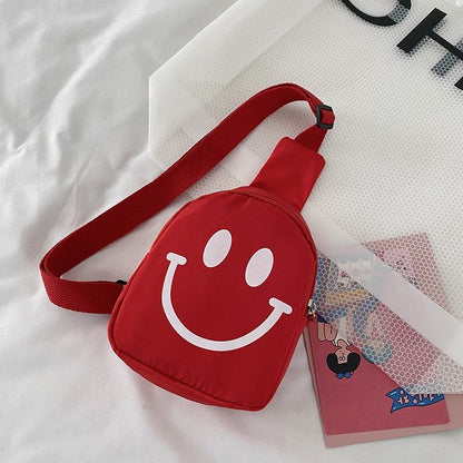 Sacs banane pour enfants avec smiley de style occidental