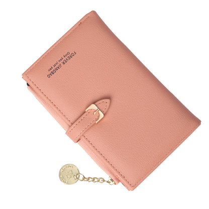 Women's Korean Large Capacity Mid-length Clutch Simple Ladies Wallets