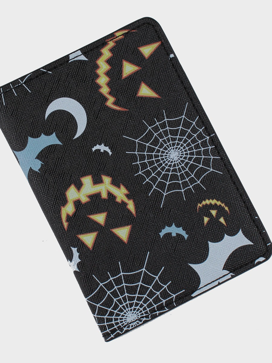 Beautiful Versatile Halloween Multifunctional Storage Passport Bags