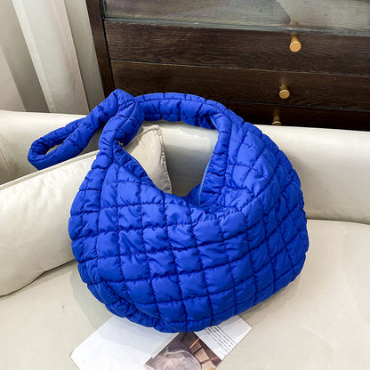 Women's Fashion Down Jacket Size Large Dumpling Crossbody Bags