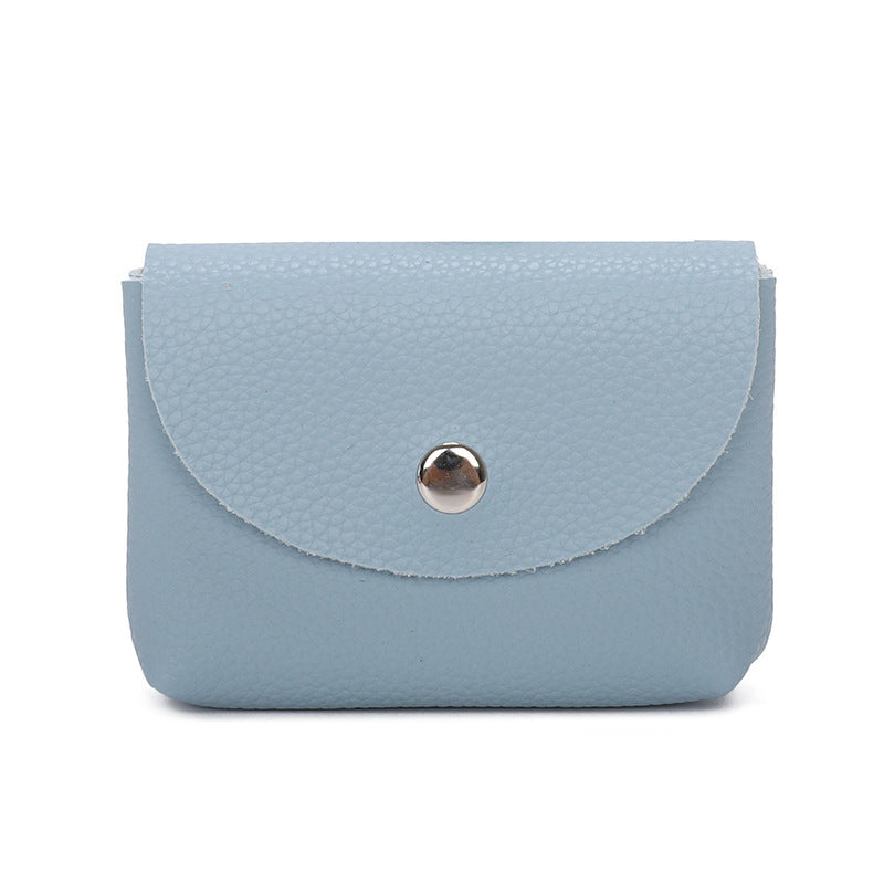 Women's Pattern Solid Color With Lid Imitation Coin Purses