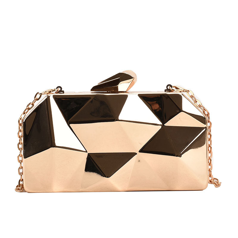 Acrylic Western Style Water Cube Clutch Bags