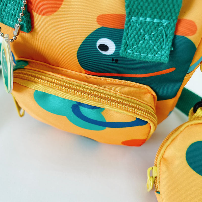 Sacs à bandoulière mignons pour enfants de style occidental de mode de dinosaure de dessin animé pour enfants