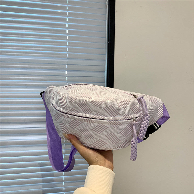 Korean Style Lightweight Niche Fresh Simple Waist Packs