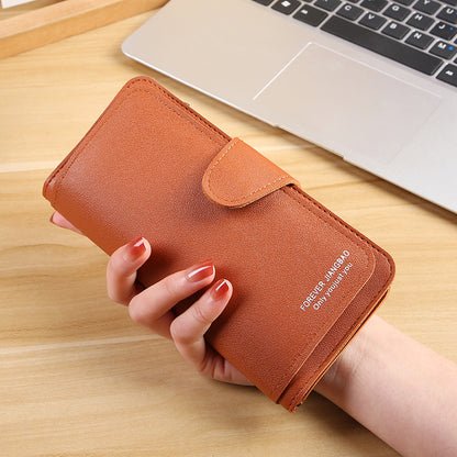 New Long Soft Mobile Hand-held Fashion Ladies Wallets