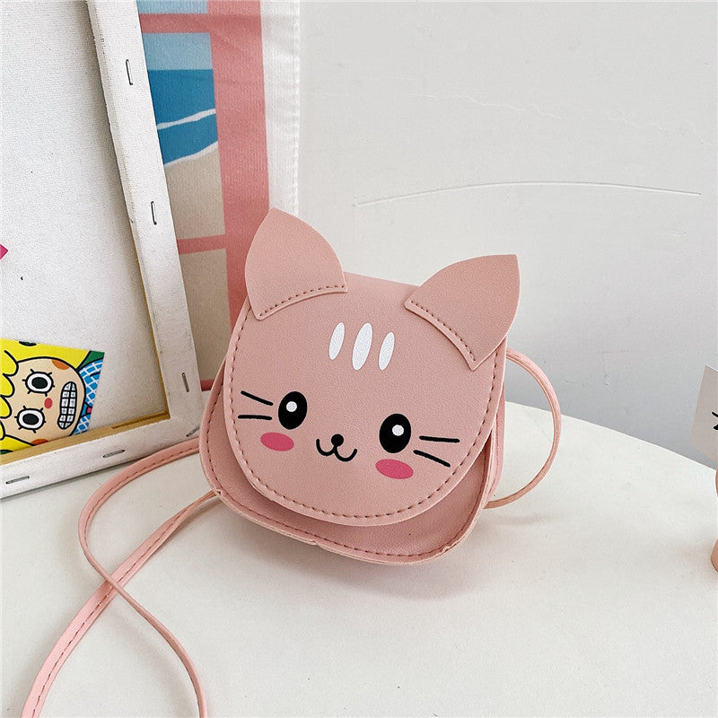 Cool Beautiful Attractive Kitty Shape Boys Children's Shoulder Bags