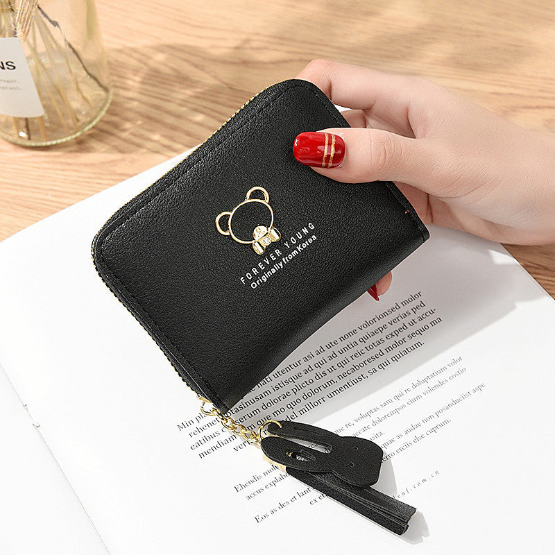 Women's Zipper Short Fashion Small Cute Coin Purses