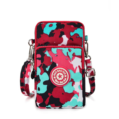 Korean Style Mobile Female Fabric Halter Phone Bags