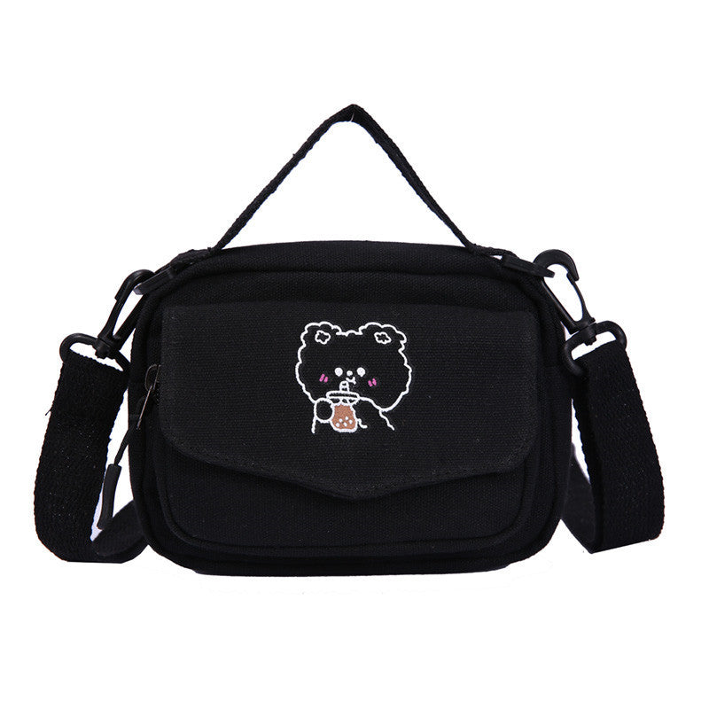 Trendy Cute Canvas Korean Style Schoolgirl Bags