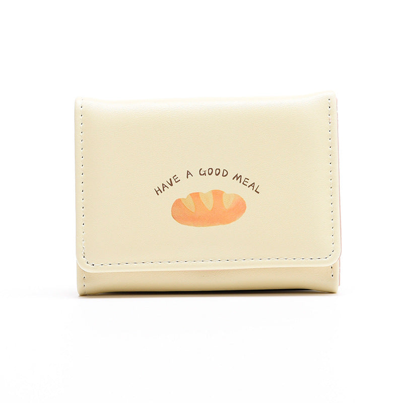 Women's Korean Long Cute Cartoon Change Ladies Wallets