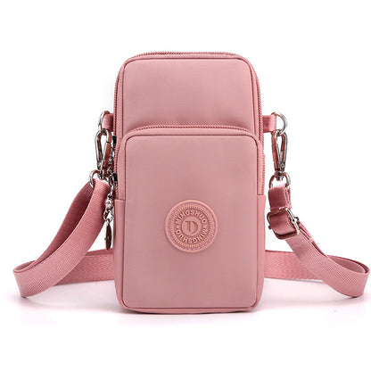 Mobile Female Oxford Cloth Vertical Mini Phone Bags