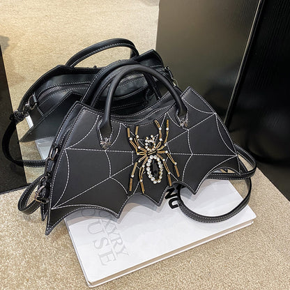 Women's Fashion Creative Handmade Spider Personality Embroidered Crossbody Bags