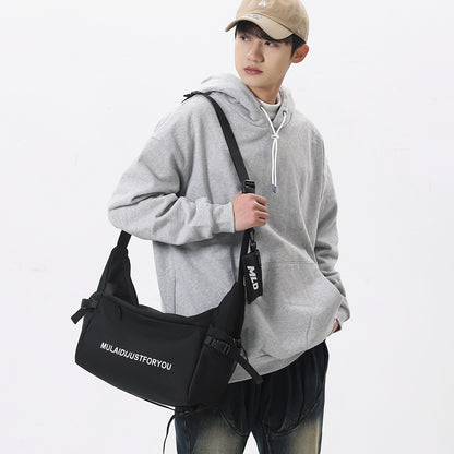 Men's Functional Single Large Capacity Working Style Men's Messenger Bags