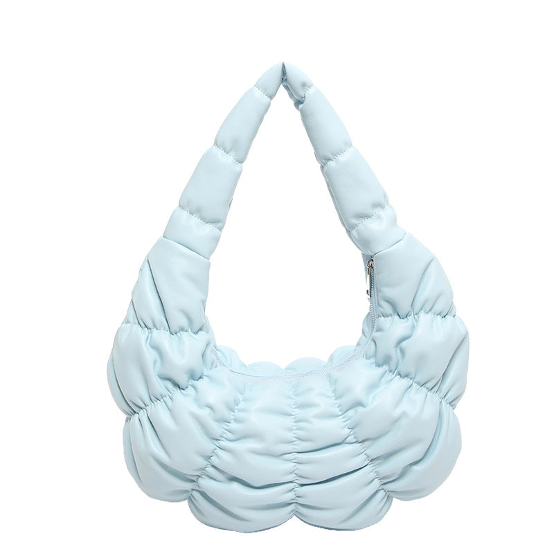 Underarm Pleated Cloud Fashion Ode Dumpling Bags