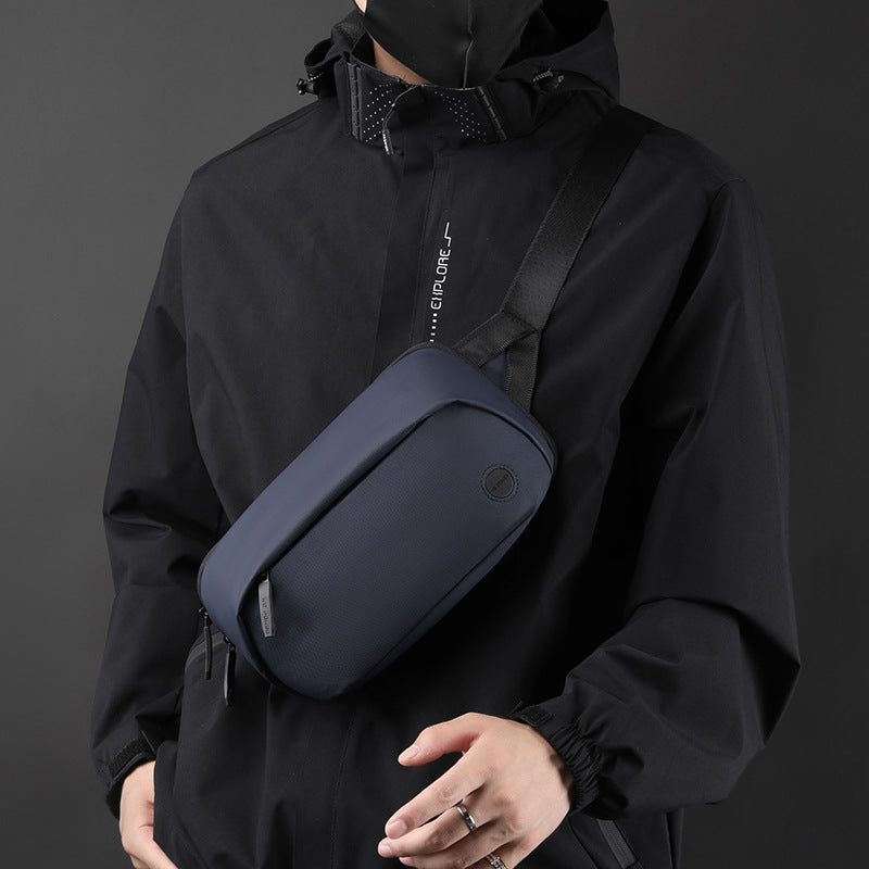 Sacs messagers pour hommes à la mode avec sangle patchwork et mode sport