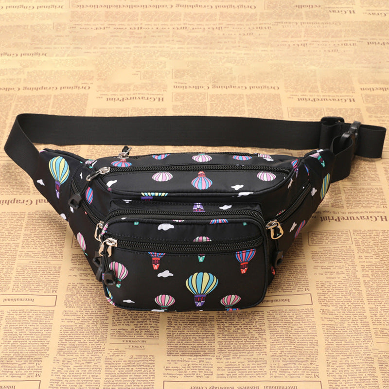 Women's Fashion Cashier Mobile Large Capacity Construction Waist Packs