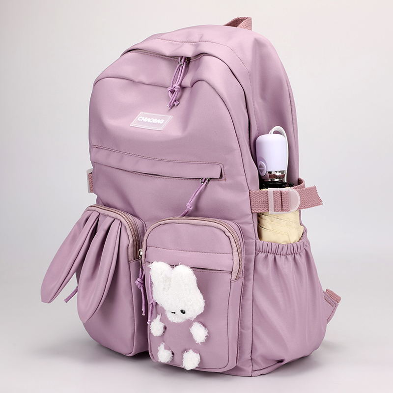 Sacs d'école pour élèves du primaire, légers, glamour, jolis et mignons, en forme de lapin de dessin animé