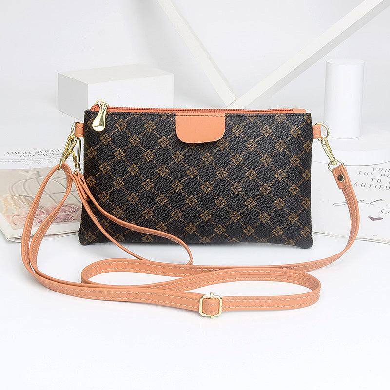 Women's Trendy Fashion Pattern Cloth Mobile Small Crossbody Bags