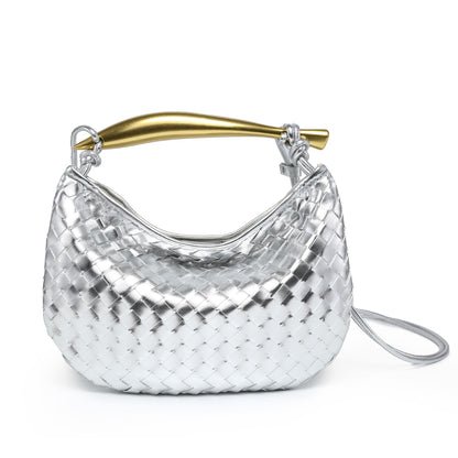 Comfortable Fashion Woven Sardine Hand Dumpling Handbags