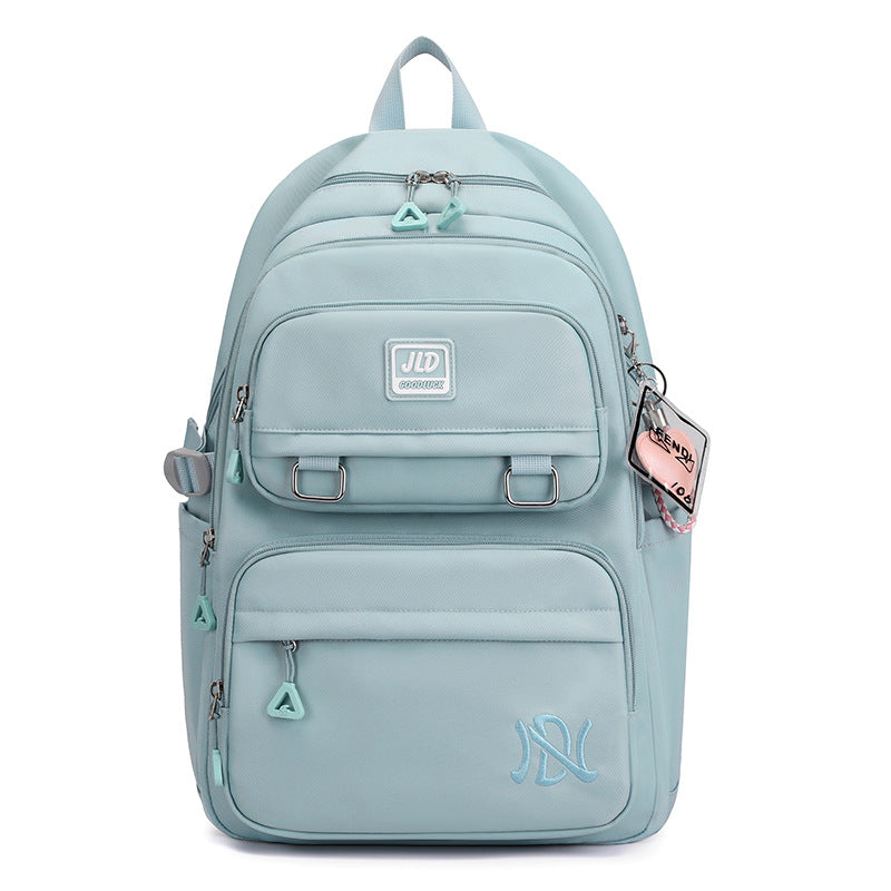 Female Large Capacity Junior High Primary Grade Portable Elementary School Students' Schoolbags