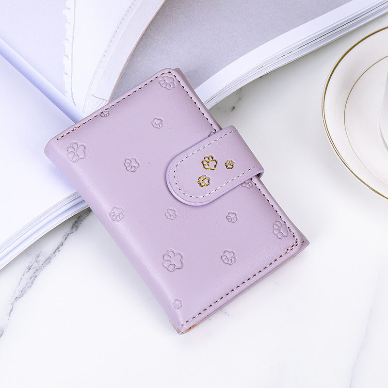 Women's Korean Short Solid Color Simple Ladies Wallets