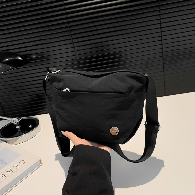 Women's & Men's & Summer Nylon Cloth Korean Couple Shoulder Bags