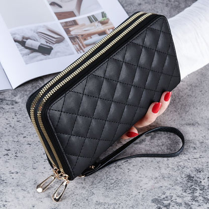 Women's Clutch Fashion Large Capacity Soft Leather Ladies Wallets