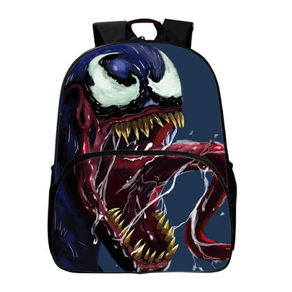 Sacs d'école polyvalents pour élèves de l'école primaire Marvel Venom avec impression Hero Avengers