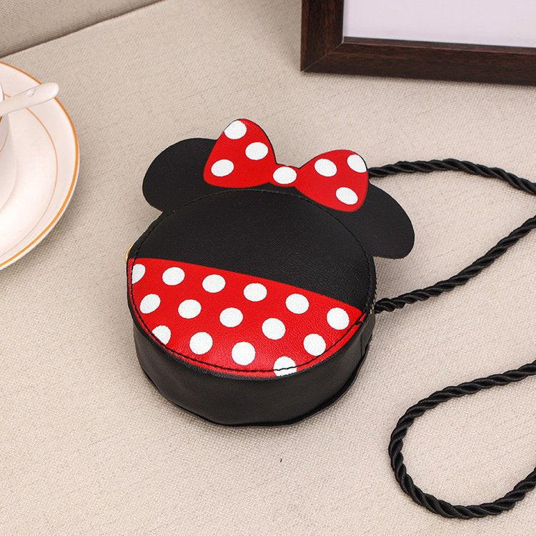 Contrast Color Mini Fashionable Stylish Cheap Children's Shoulder Bags