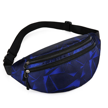 Women's Nylon Close-fitting Mobile Summer Fashion Camouflage Waist Packs