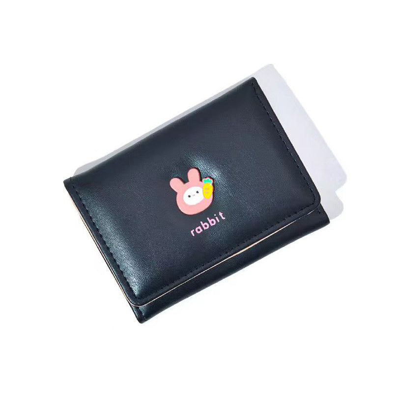 Women's Korean Style Cute Folding Cat Trendy Ladies Wallets