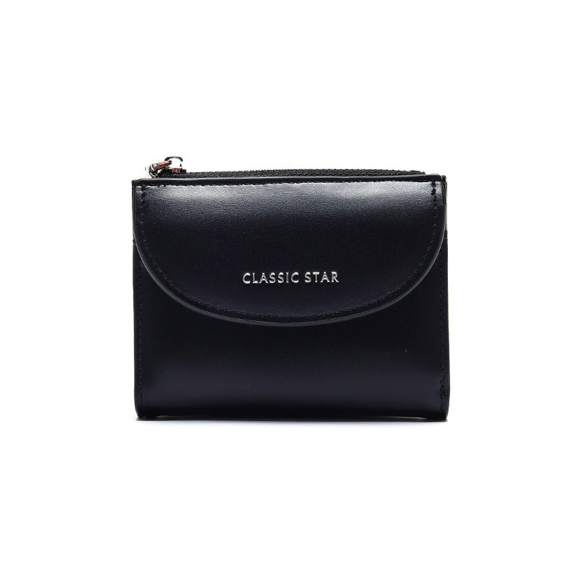 Women's Graceful Charming Unique Korean Short Ladies Wallets