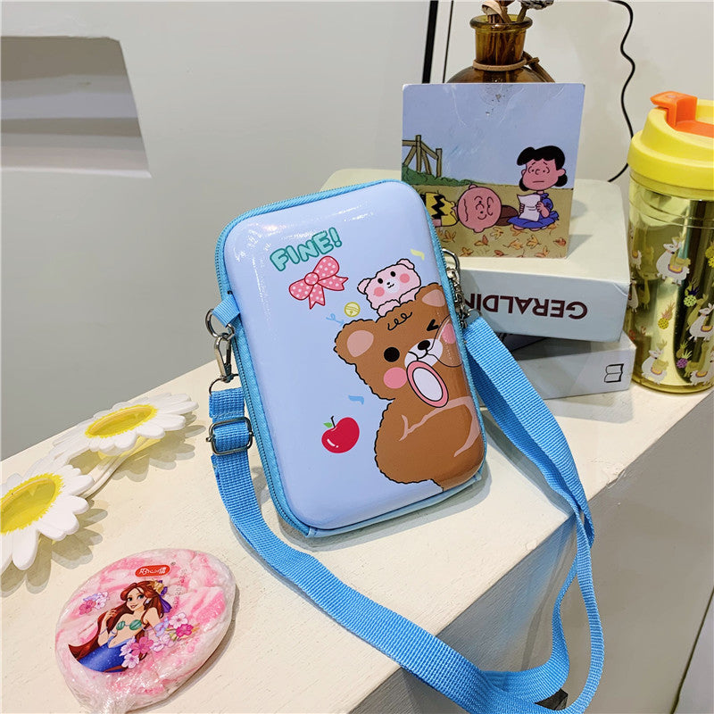 Sac à bandoulière pour enfants avec motif de dessin animé mignon