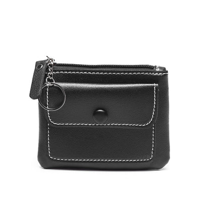 Women's Zipper Short Solid Color Change Bags