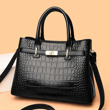 Women's Trendy Glamorous Stone Pattern Elegant Handbags